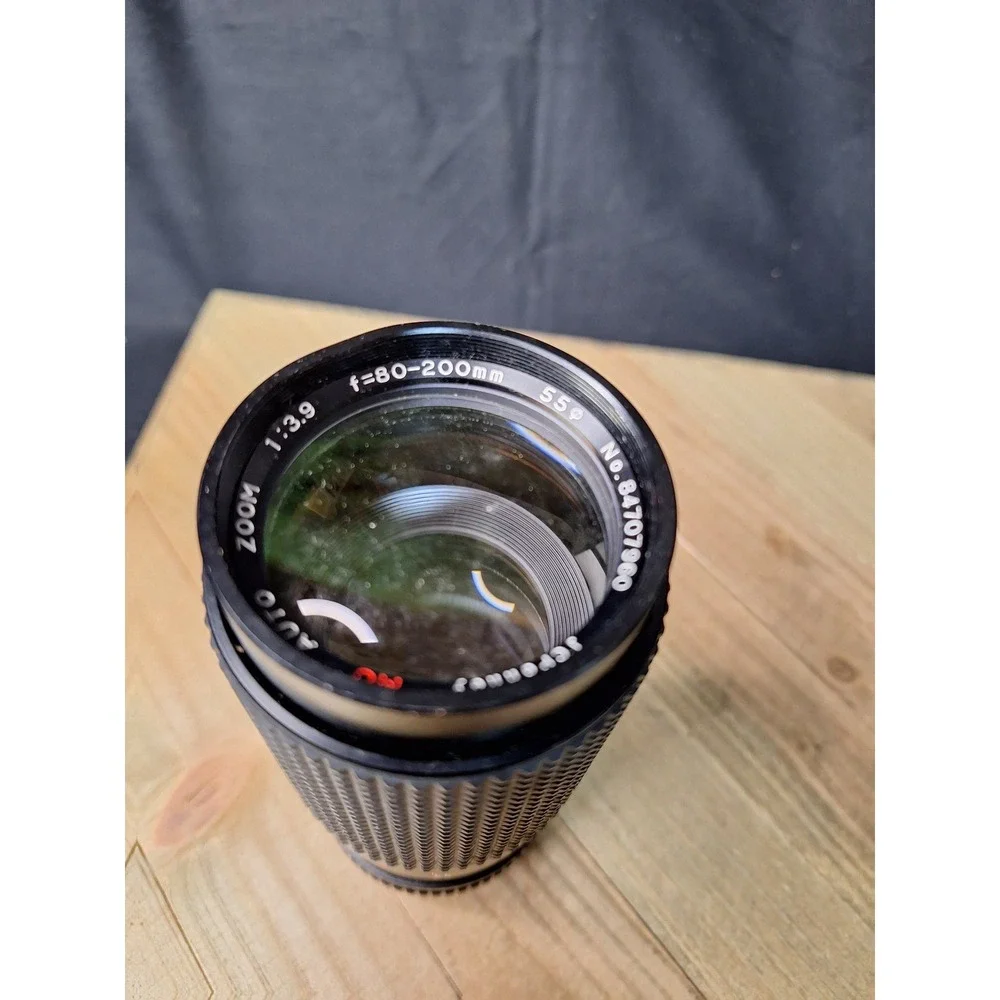 JCPenney 80-200mm f3.9 Auto Zoom‎ MC Macro Vintage Lens 55mm No 84707960